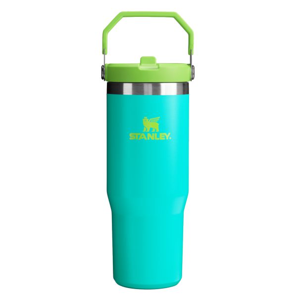 Stanley The Heat Wave IceFlow™ Flip Straw 30 OZ Tumbler Turquoise | USA-OBW956401