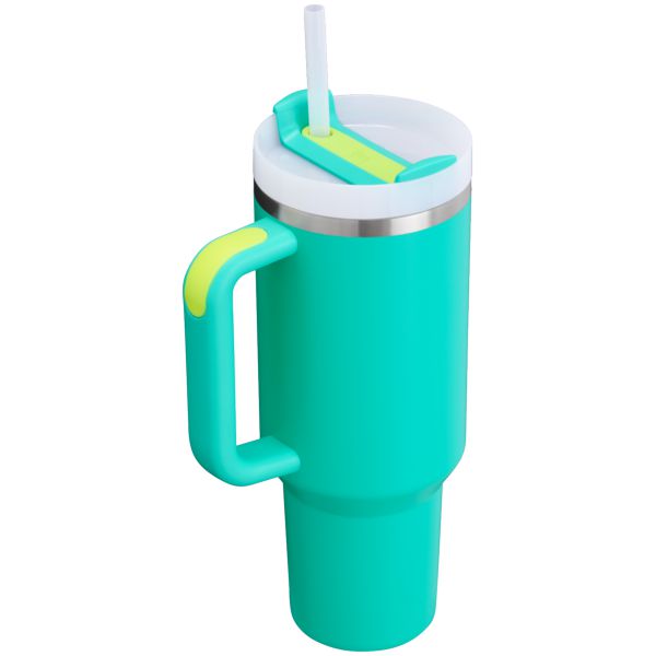 Stanley The Heat Wave Quencher H2.O FlowState™ Tumbler 40 OZ Turquoise | USA-HSW805374