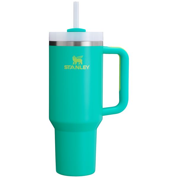 Stanley The Heat Wave Quencher H2.O FlowState™ Tumbler 40 OZ Turquoise | USA-HSW805374