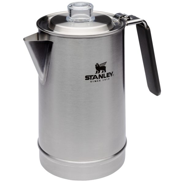 Stanley The Hold Tight Percolator 1.1 QT Mugs Silver / Black | USA-LKY107834