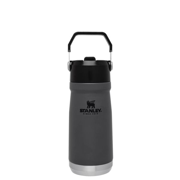 Stanley The IceFlow™ Flip Straw 17 OZ Water Bottles Deep Grey | USA-BJD703569