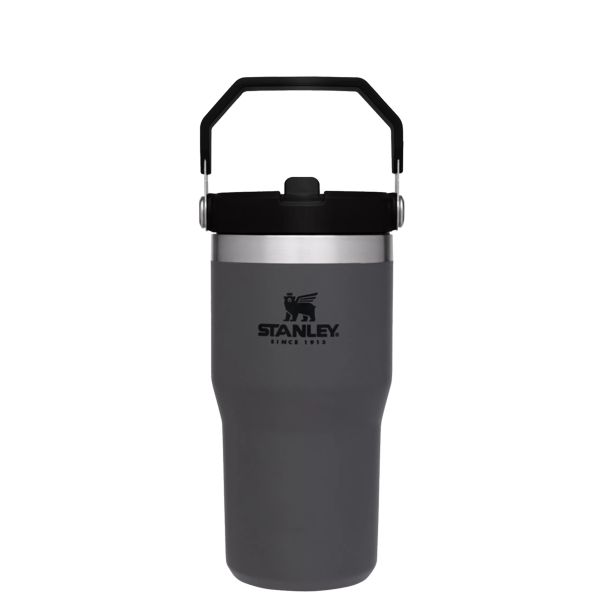 Stanley The IceFlow™ Flip Straw 20 OZ Tumbler Deep Grey | USA-GEZ047365