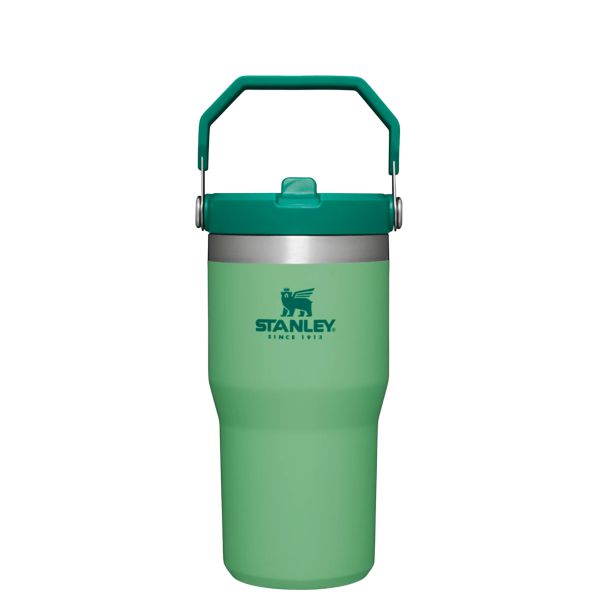 Stanley The IceFlow™ Flip Straw 20 OZ Tumbler Green / Silver | USA-LVB123845