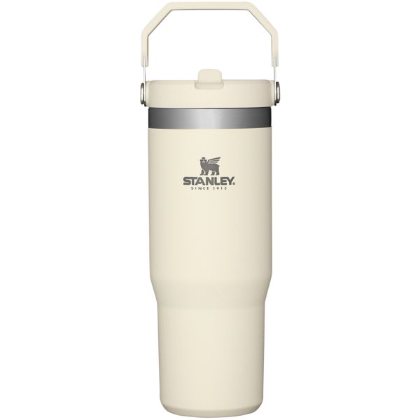 Stanley The IceFlow™ Flip Straw 30 OZ Tumbler Cream | USA-HFR574832