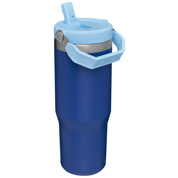 Stanley The IceFlow™ Flip Straw 30 OZ Tumbler Navy / Silver | USA-IRG018596