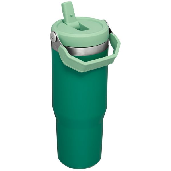 Stanley The IceFlow™ Flip Straw 30 OZ Tumbler Deep Green | USA-BFI160897