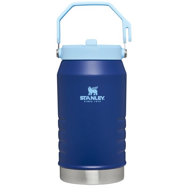 Stanley The IceFlow™ Flip Straw 64 OZ Water Bottles Navy / Silver | USA-RYX867201