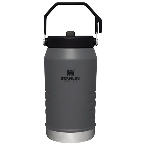 Stanley The IceFlow™ Flip Straw 64 OZ Water Bottles Deep Grey | USA-FJV972318