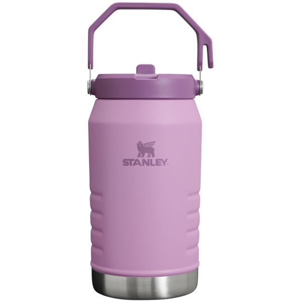 Stanley The IceFlow™ Flip Straw 64 OZ Water Bottles Purple / Silver | USA-SZR102359