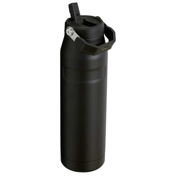 Stanley The IceFlow™ With Flip Straw Lid 36 OZ Water Bottles Black | USA-IBQ604129