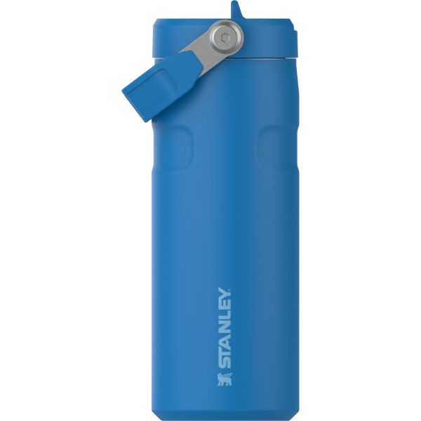 Stanley The IceFlow™ With Flip Straw Lid 16 OZ Water Bottles Azure | USA-RTI715893