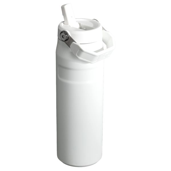 Stanley The IceFlow™ With Flip Straw Lid 24 OZ Water Bottles White | USA-GIA981537