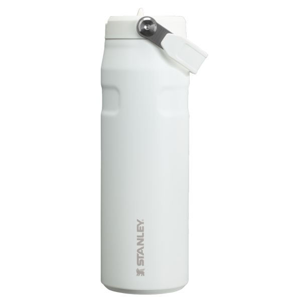 Stanley The IceFlow™ With Flip Straw Lid 24 OZ Water Bottles White | USA-GIA981537