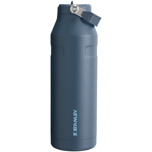 Stanley The IceFlow™ With Flip Straw Lid 50 OZ Water Bottles Navy | USA-YAJ639145