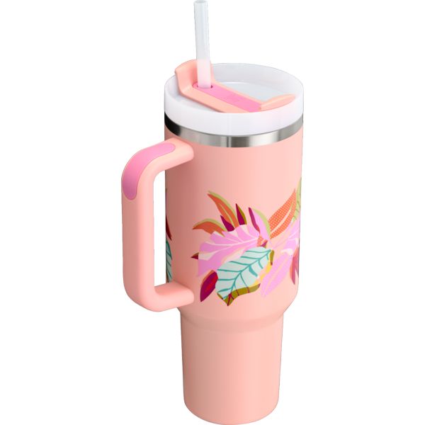 Stanley The Mother’s Day Quencher H2.0 FlowState™ Tumbler 40 OZ Coral / Flower | USA-TAJ167832