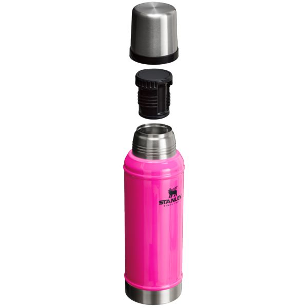 Stanley The Neon Classic Legendary 1.0 QT Vacuum Bottles Pink | USA-EHM537486