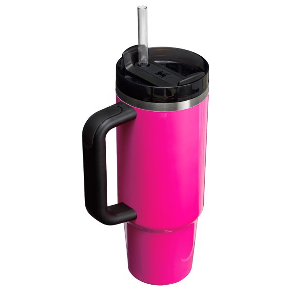 Stanley The Neon Quencher H2.0 FlowState™ Tumbler 30 OZ Pink | USA-IOE639215