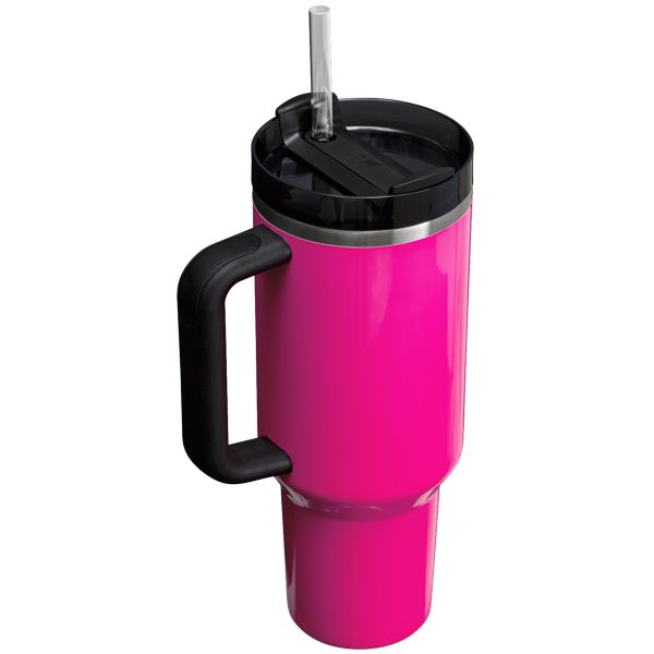 Stanley The Neon Quencher H2.0 FlowState™ Tumbler 40 OZ Pink | USA-ONP306857