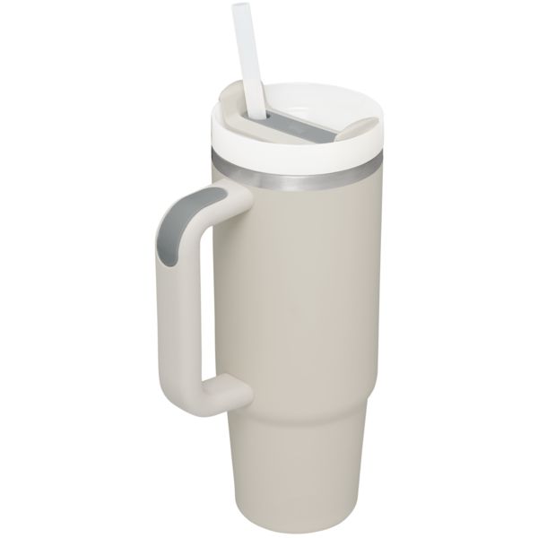 Stanley The Quencher H2.0 FlowState™ Tumbler (Soft Matte) 30 OZ Beige | USA-YFN391472