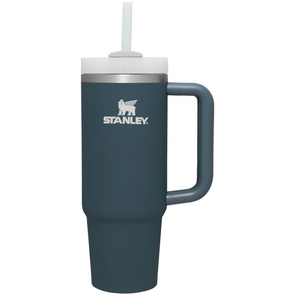 Stanley The Quencher H2.0 FlowState™ Tumbler (Soft Matte) 30 OZ Navy | USA-YVO867094