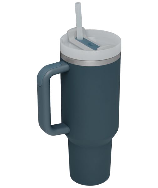 Stanley The Quencher H2.0 FlowState™ Tumbler (Soft Matte) 40 OZ Navy | USA-VGO937568