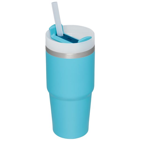 Stanley The Quencher H2.0 FlowState™ Tumbler 14 OZ Blue / Silver / White | USA-DCO042157