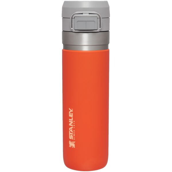 Stanley The Quick Flip Go 24 OZ Water Bottles Orange / Silver | USA-ZDY084739