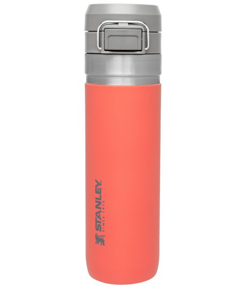 Stanley The Quick Flip Go 24 OZ Water Bottles Orange / Silver | USA-QAO976358