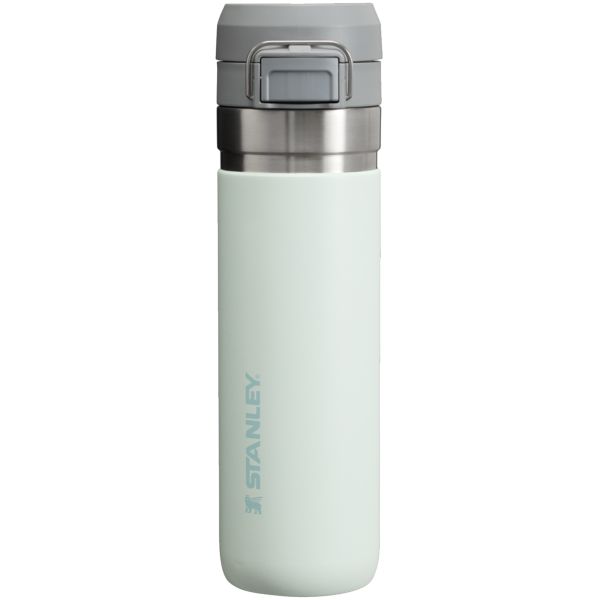 Stanley The Quick Flip Go 24 OZ Water Bottles Beige / Silver | USA-LXB234017