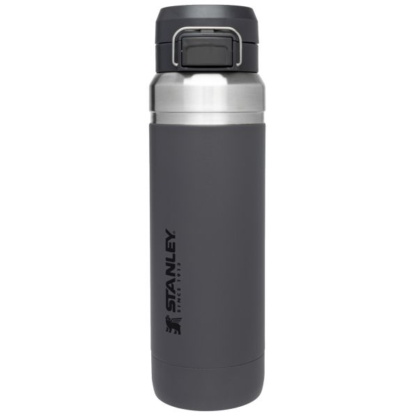 Stanley The Quick Flip Go 36 OZ Water Bottles Deep Grey | USA-JRH932714