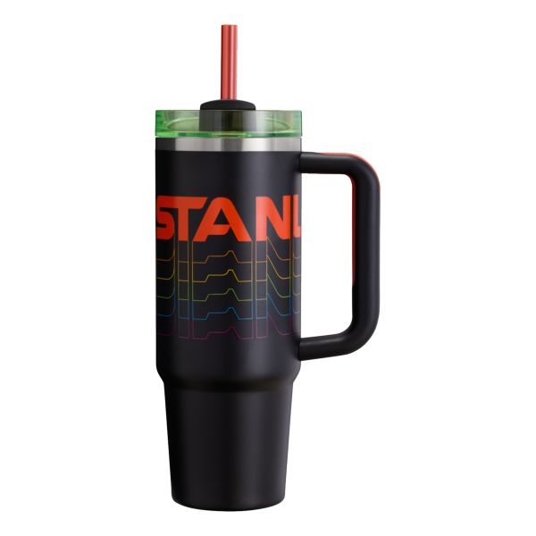 Stanley The Reverb Quencher H2.0 FlowState™ Tumbler 30 OZ Black | USA-MKX140396