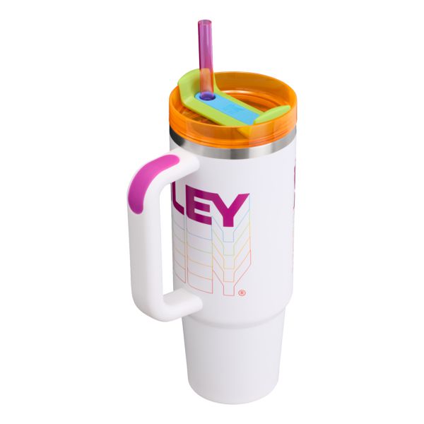 Stanley The Reverb Quencher H2.0 FlowState™ Tumbler 30 OZ White / Multicolor | USA-ZFN640978