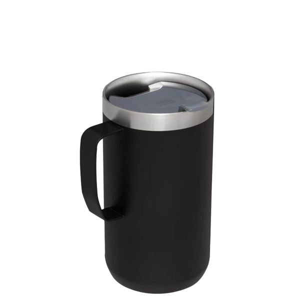 Stanley The Stay-Hot Camp 24 OZ Mugs Black | USA-WHQ624081