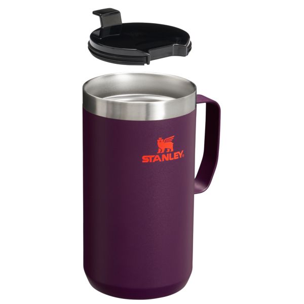 Stanley The Stay-Hot Camp 24 OZ Mugs Brown | USA-NYC094675