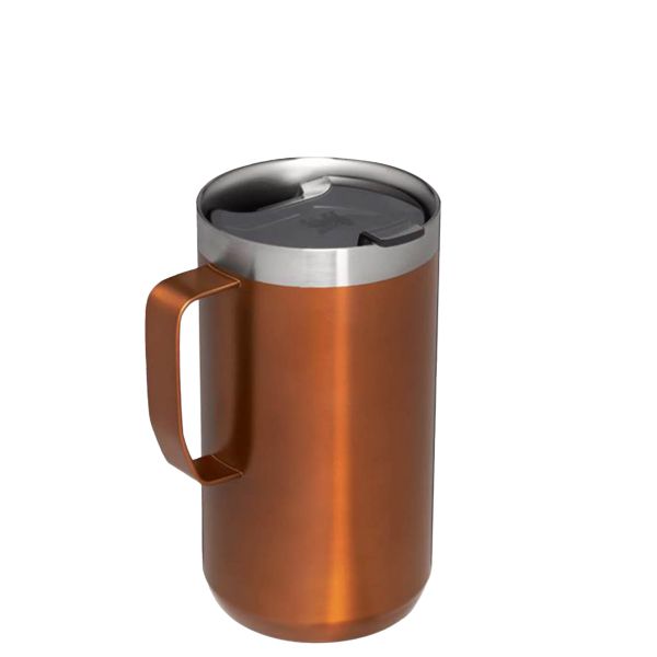 Stanley The Stay-Hot Camp 24 OZ Mugs Gold / Silver | USA-QRL724653