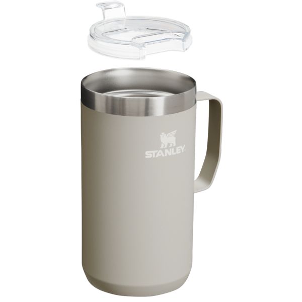 Stanley The Stay-Hot Camp 24 OZ Mugs Grey | USA-GOV702496