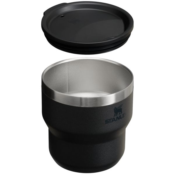 Stanley The Stay-Hot Stacking 10 OZ Cups Black | USA-DXP849726