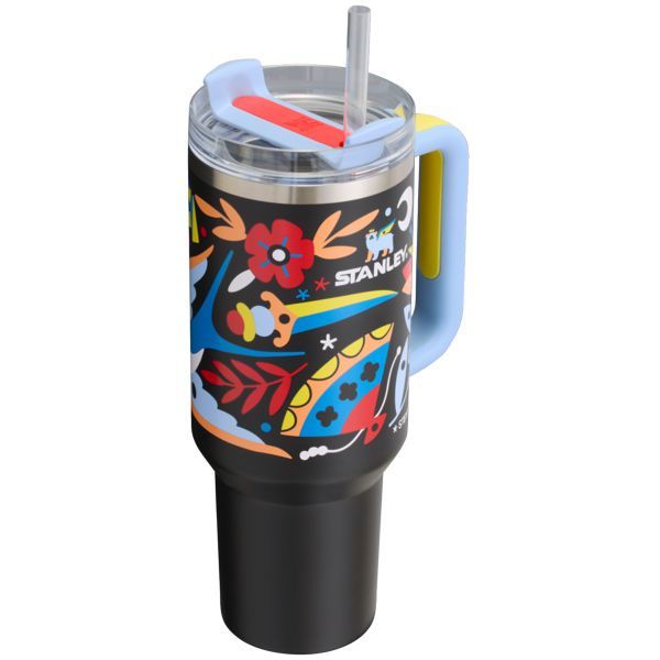 Stanley The Stevie Shao Quencher H2.0 FlowState™ Tumbler 40 OZ Black | USA-DBT780291