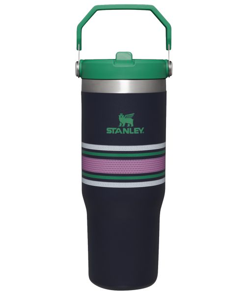 Stanley The Varsity Iceflow™ Flip Straw 30 OZ Tumbler Navy | USA-CLF731906