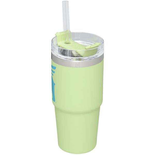 Stanley The Wild Imagination Quencher Travel Tumbler 14 OZ Green / Blue | USA-VYQ179862